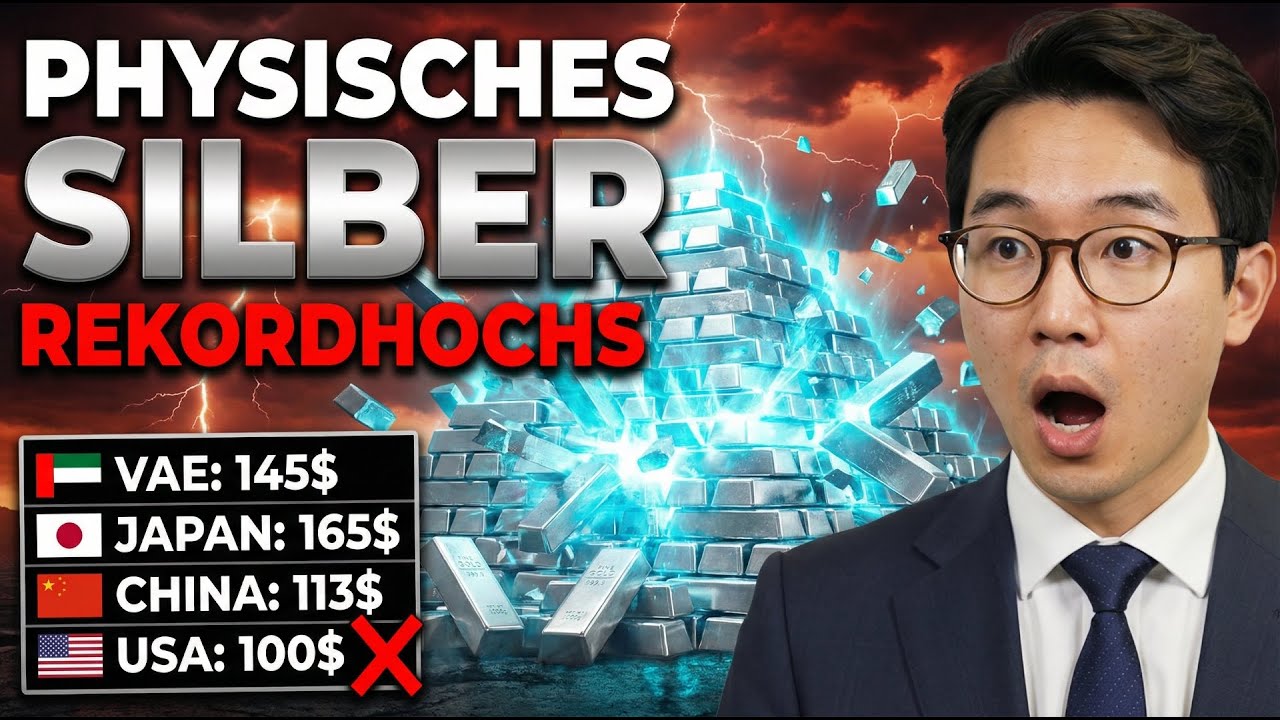 ES IST VORBEI: Physisches Silber erreicht 165 $ in Japan, 145 $ in den VAE und 113 $ in China