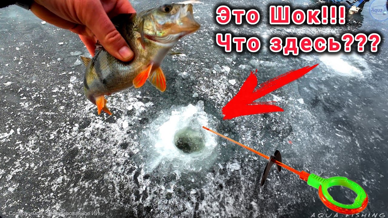 Я В ШОКЕ! Эта ЛУНКА УДИВИЛА РАЗНОЙ Рыбой! ЛОВЛЯ ОКУНЯ,Карпа Зимой!