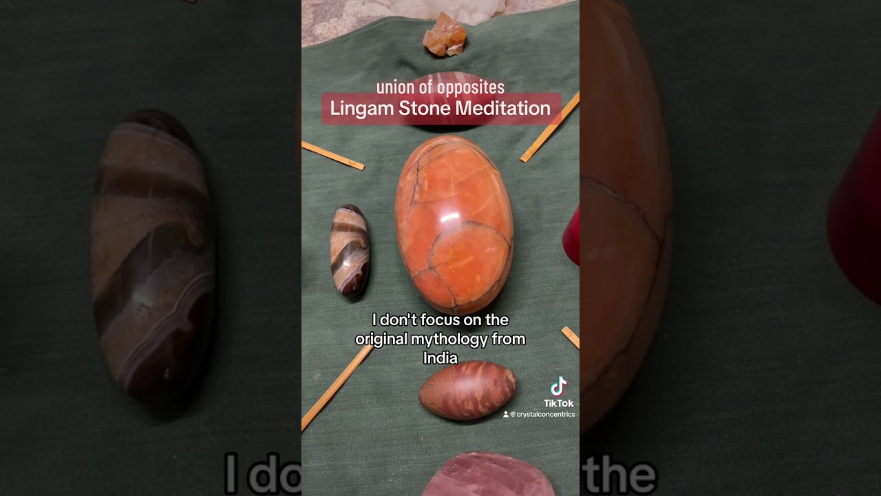 Lingam Stone Meditation Layout (