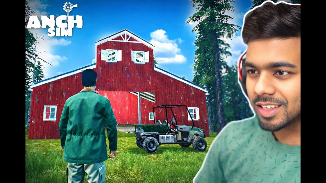 I MADE OIL RIG AND BARN IN RANCH SIMULATOR