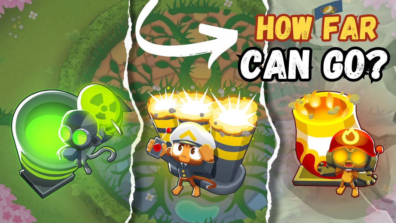 How Far Can Every Tier 5 Mortar Go? | BTD6