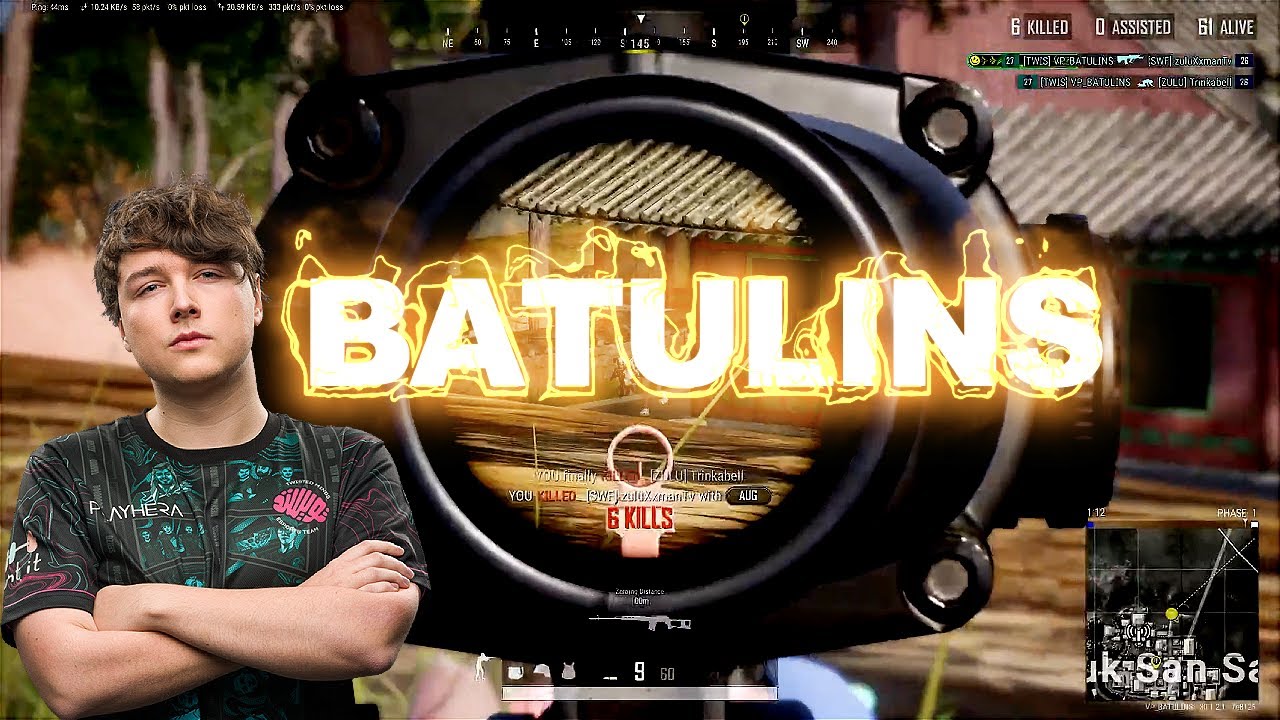 Batulins Montage#6 PUBG Pro - Team TWISTED MINDS