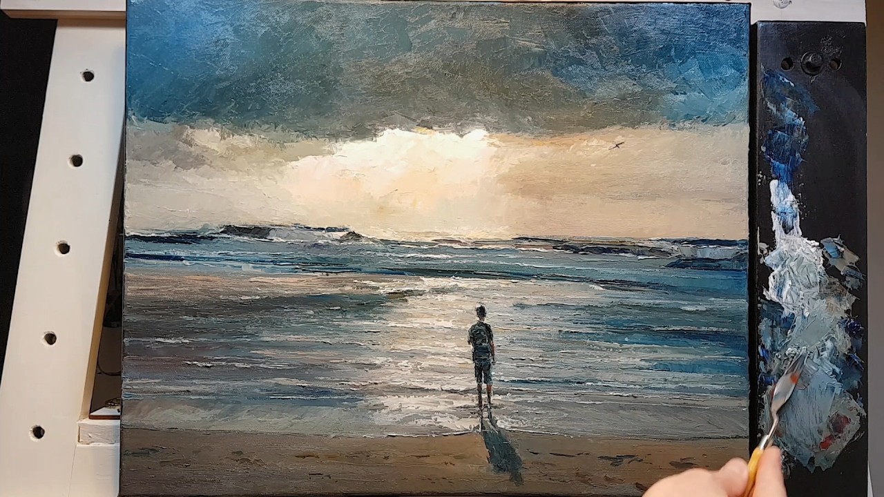 Sunset at Blue Holes Beach