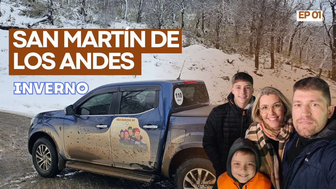 De Carro do RS até San Martin de Los Andes! | Neve, Preços e Dicas  | EP01 |FAMÍLIA POGGERE