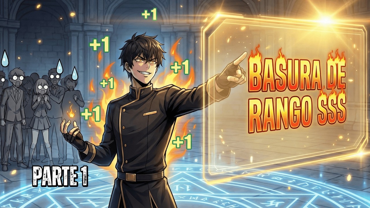 ☢️el mago más DÉBIL Despierta el RANGO SSS y obtiene puntos de habilidad INFINITOS | Manhwa Resumen