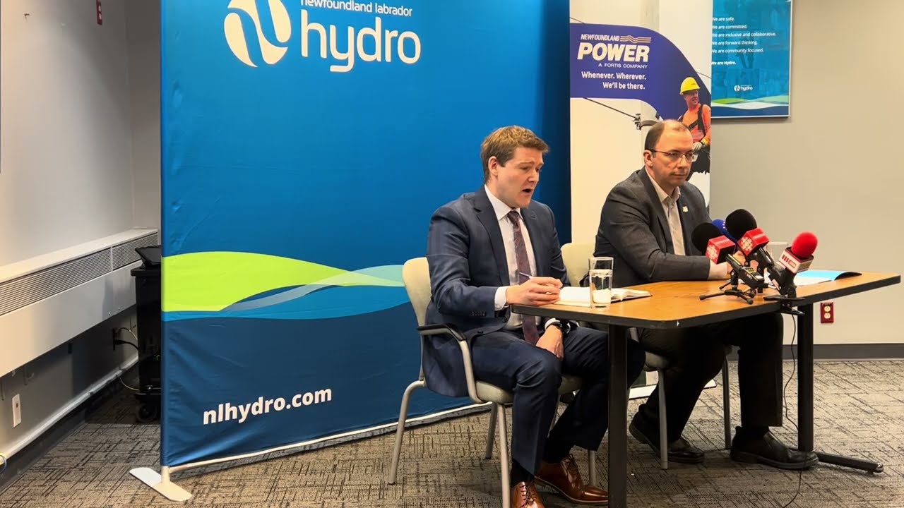 Joint Hydro and Newfoundland Power News Conference - 1PM January 24, 2026