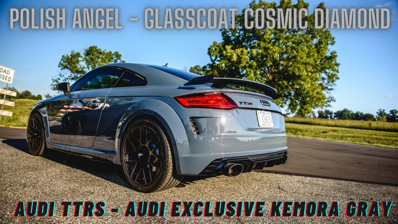Polish Angel GlassCoat Cosmic Diamond & Cosmic Spritz - 2021 Audi TTRS Audi Exclusive Kemora Gray