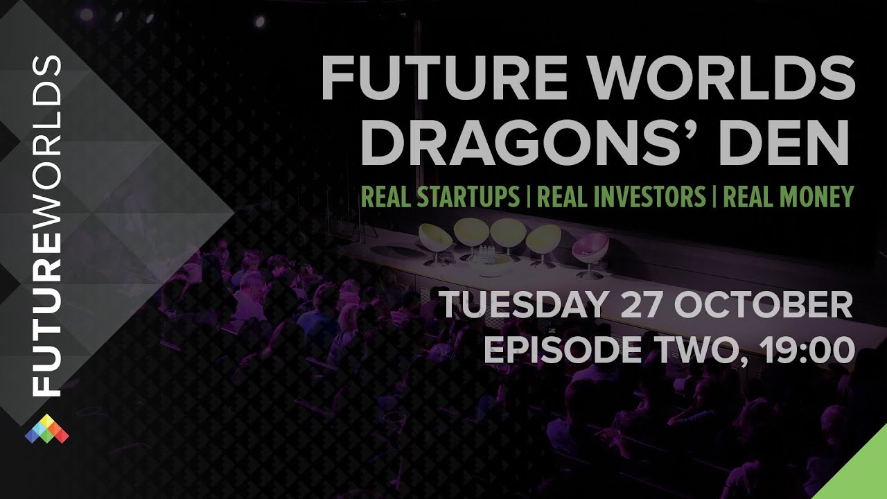 Future Worlds Dragons' Den 2020 - Episode 2 - Student startups Angel Aerospace and Kutenda