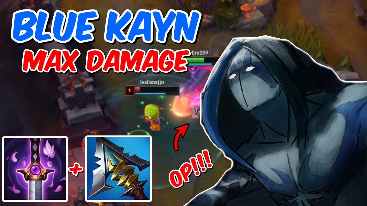 Use This OP Blue Kayn Build For Max Damage - Blue Kayn Items & Runes In League Of Legends