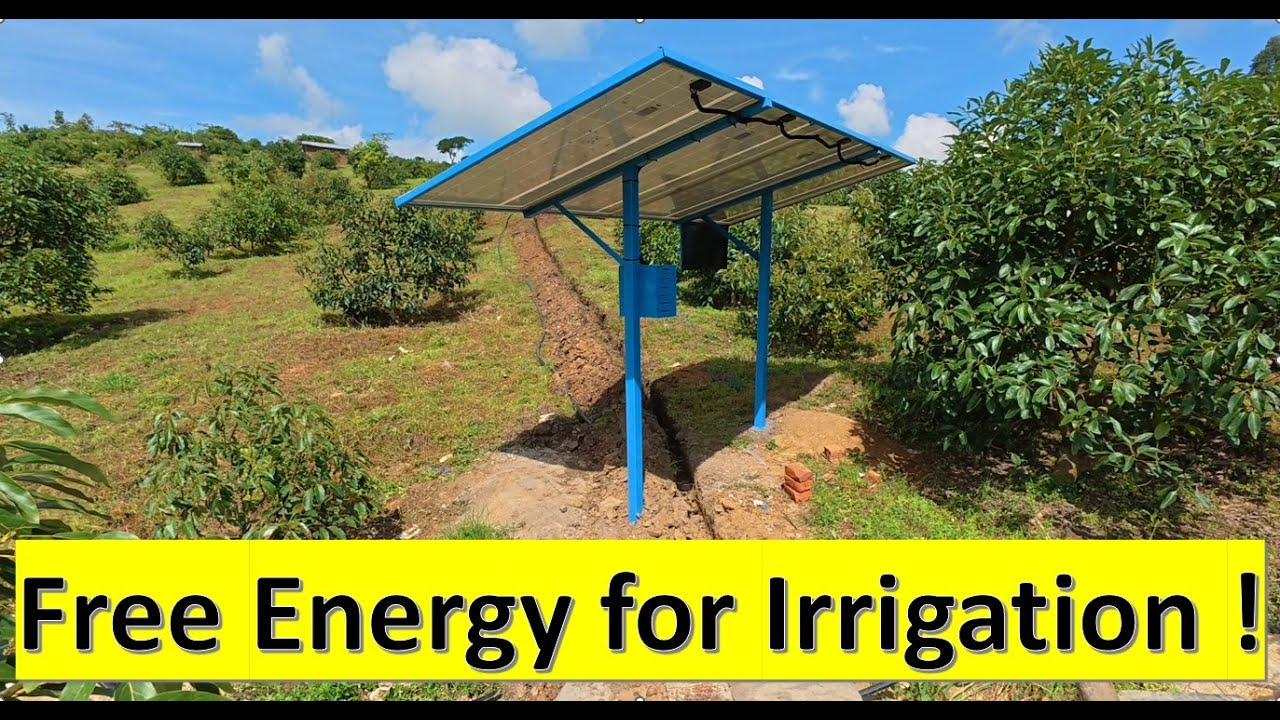 How we Made Our Irrigation 100% Solar Powered