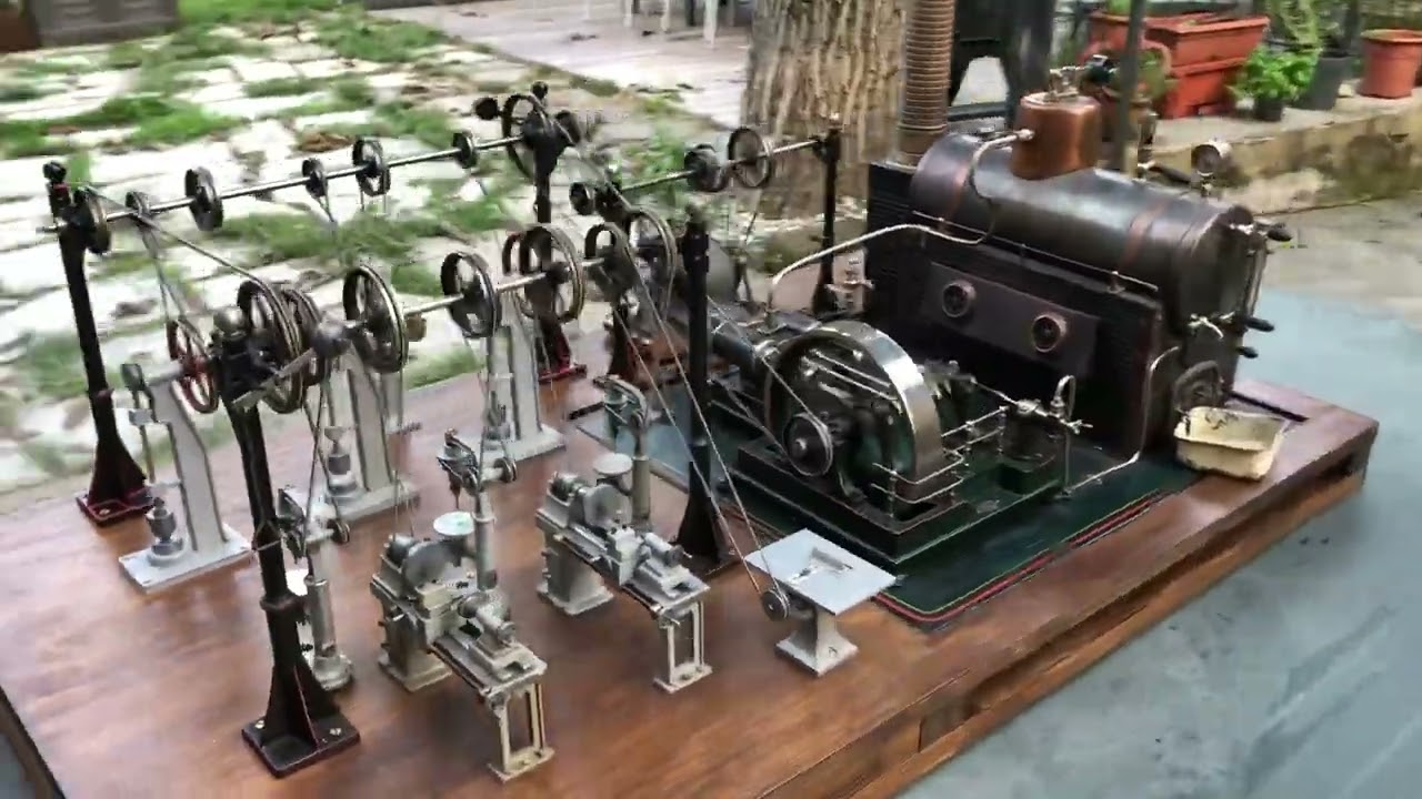 Doll 365/4 steam plant with italian workshop