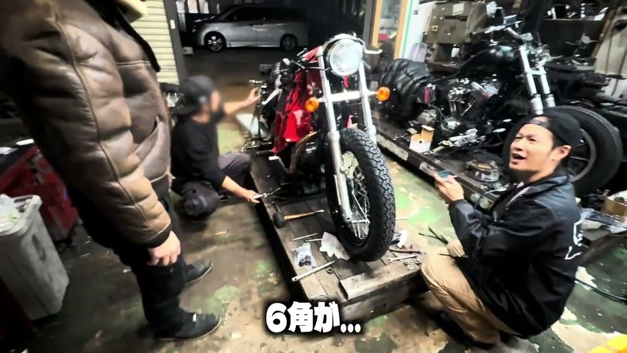 tsubakiの新しい愛車　Sportster XL883L Super Lowの足回りの交換に挑戦！！前編