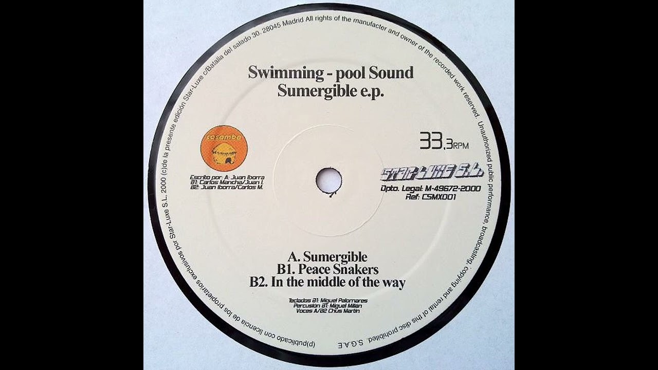 Swimming-pool Sound - Peace Sneakers