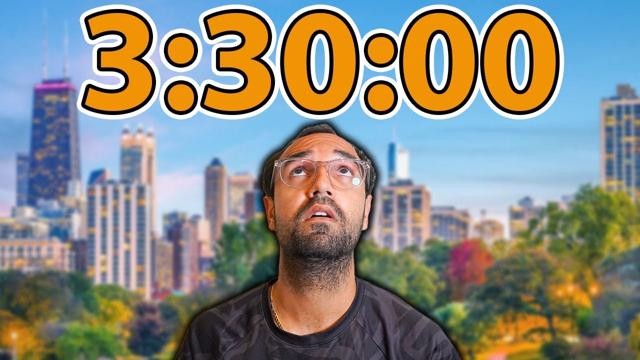 My SUB 3:30 Marathon Plan for 2024