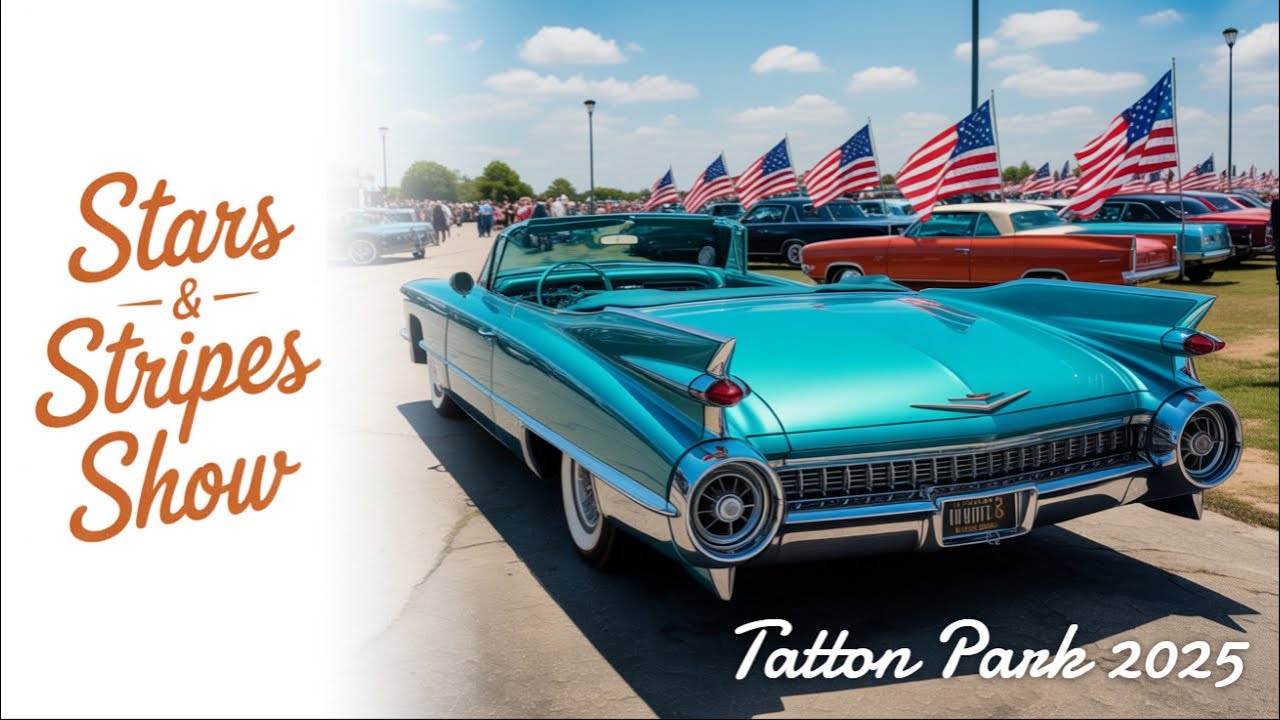 Tatton Park's Epic Classic American Stars & Stripes Car Show!