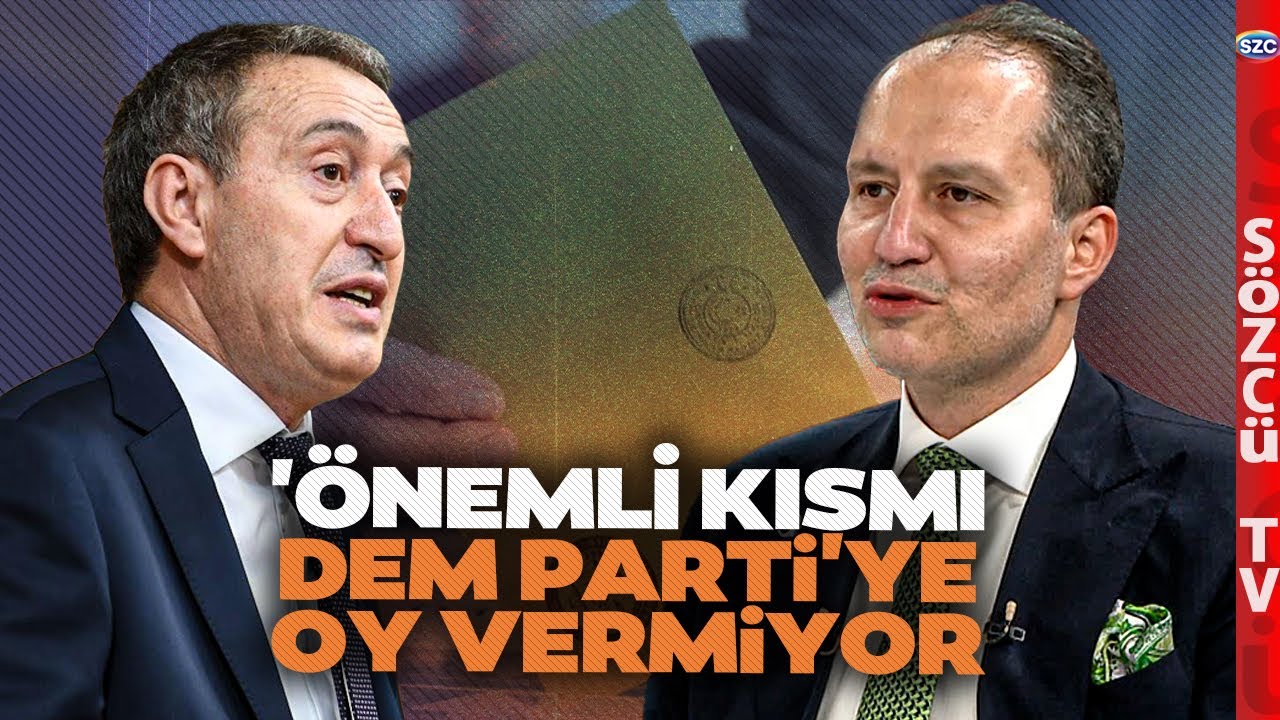 Fatih Erbakan'dan Çarpıcı DEM Parti Çıkışı! 'Kürtlerin Önemli Kısmı Oy Vermiyor'