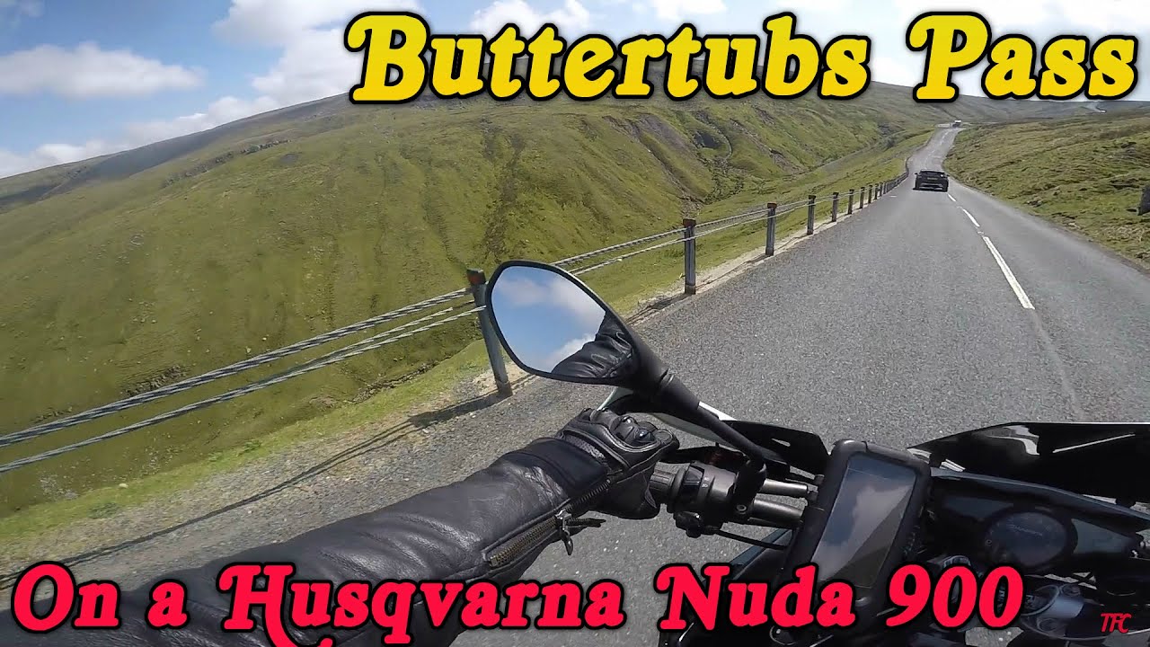 Buttertubs pass On A Husqvarna Nuda 900