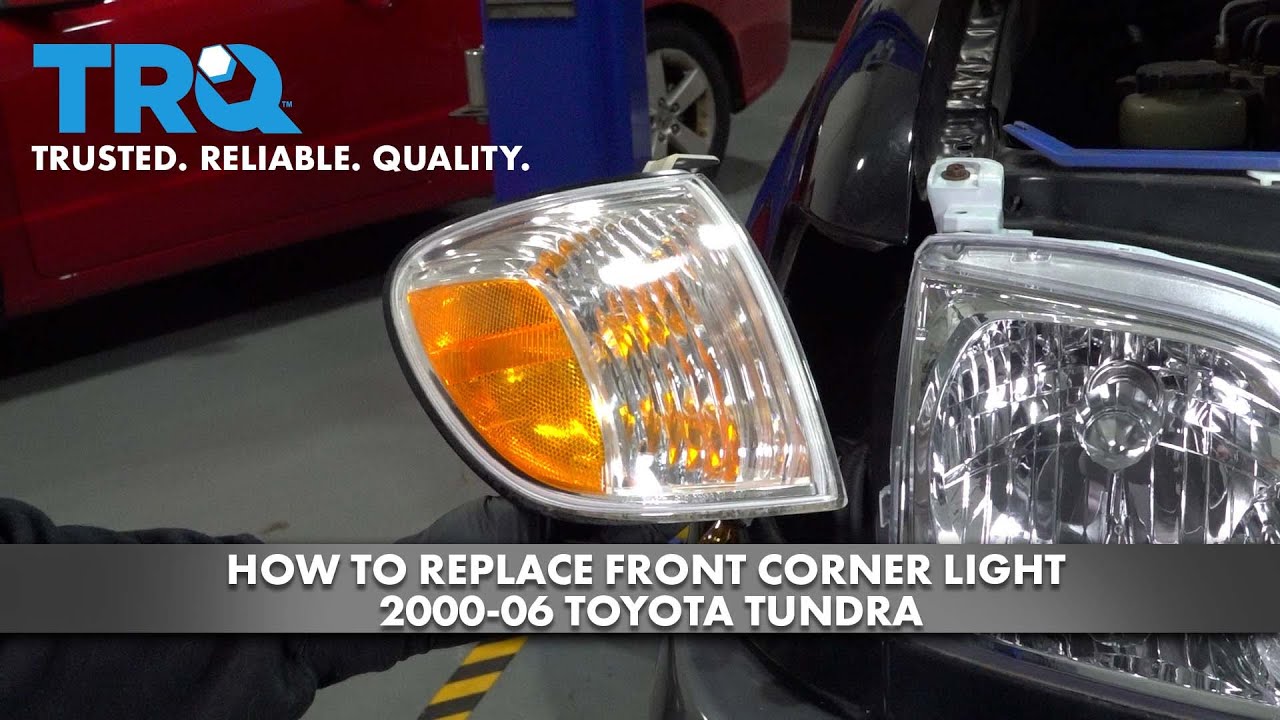 How to Replace Front Corner Light 2000-2006 Toyota Tundra