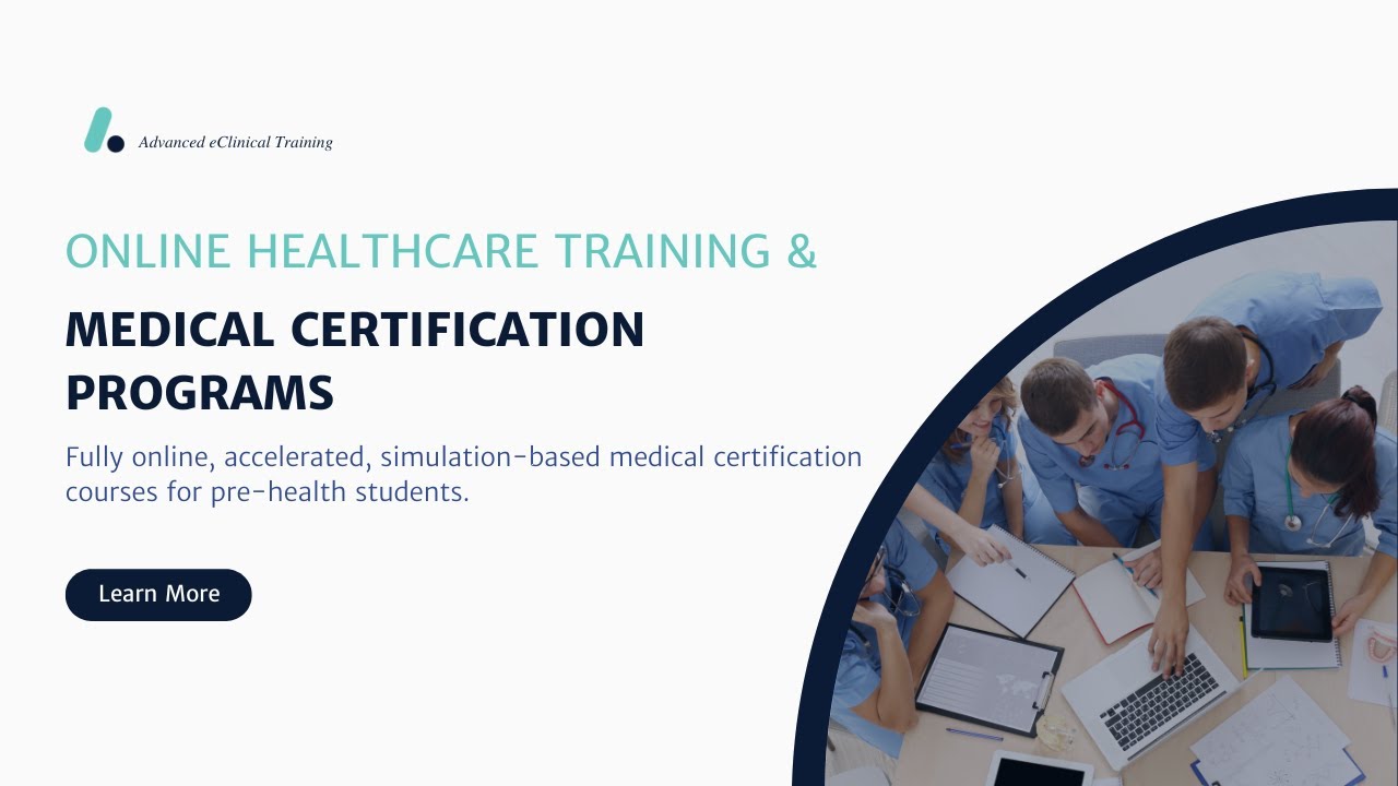 Online Medical Certification Courses