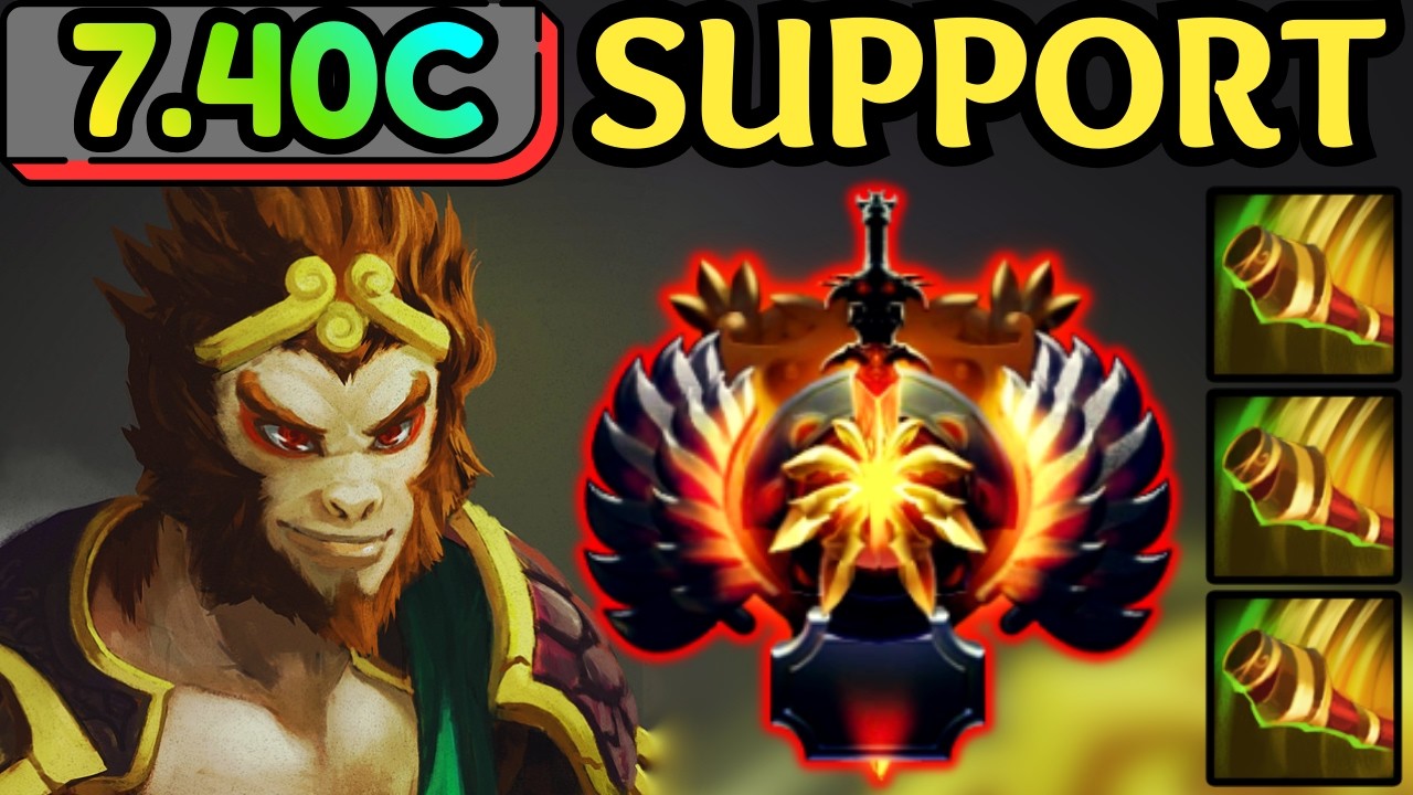 🔥 NEW META SUPPORT ?? MONKEY KING MADNESS 🔥 DOTA 2