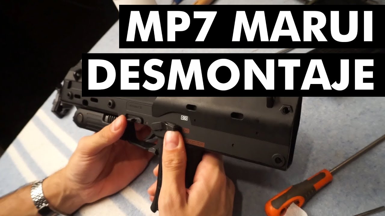 EL NUEVO MP7 DE GREY | Cómo desmontar un MP7 GBB Tokyo Marui | Capsule Airsoft España