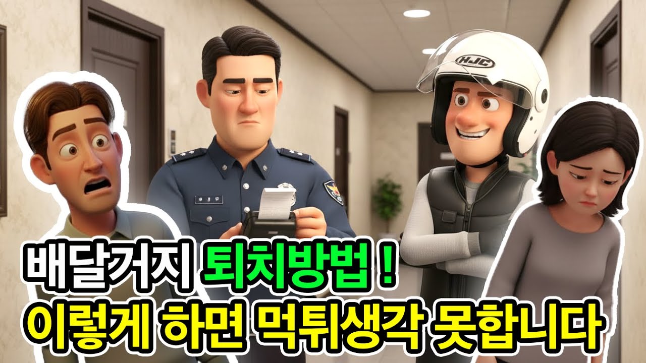 배달거지 퇴치 실전 사례! 이렇게 하면 먹튀 못 합니다 | 배달대행필수지식