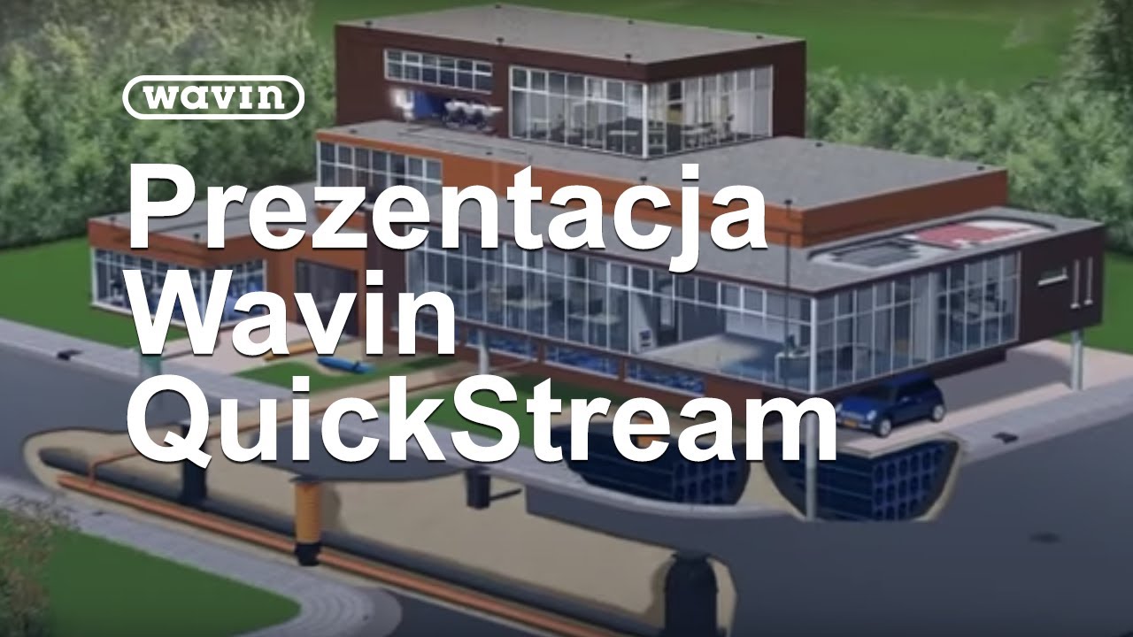 QuickStream - System podciśnieniowego odprowadzania wody deszczowej | Wavin