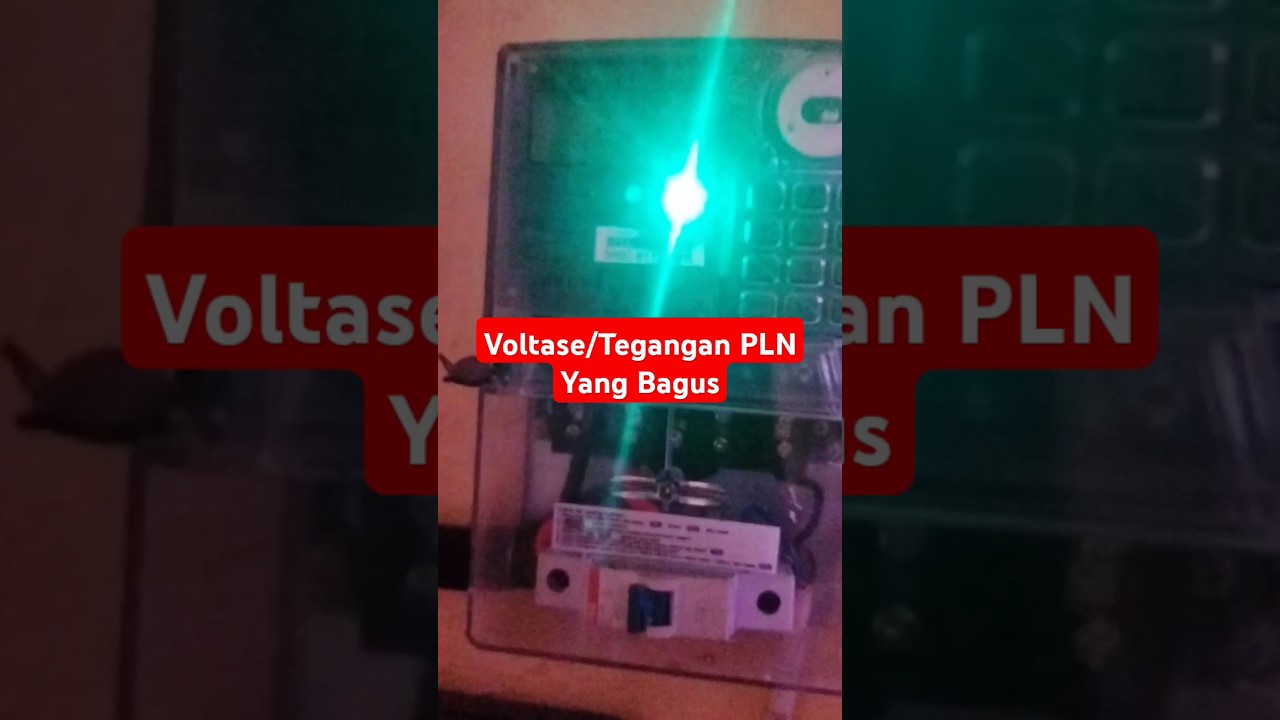 Voltase PLN Yang Bagus