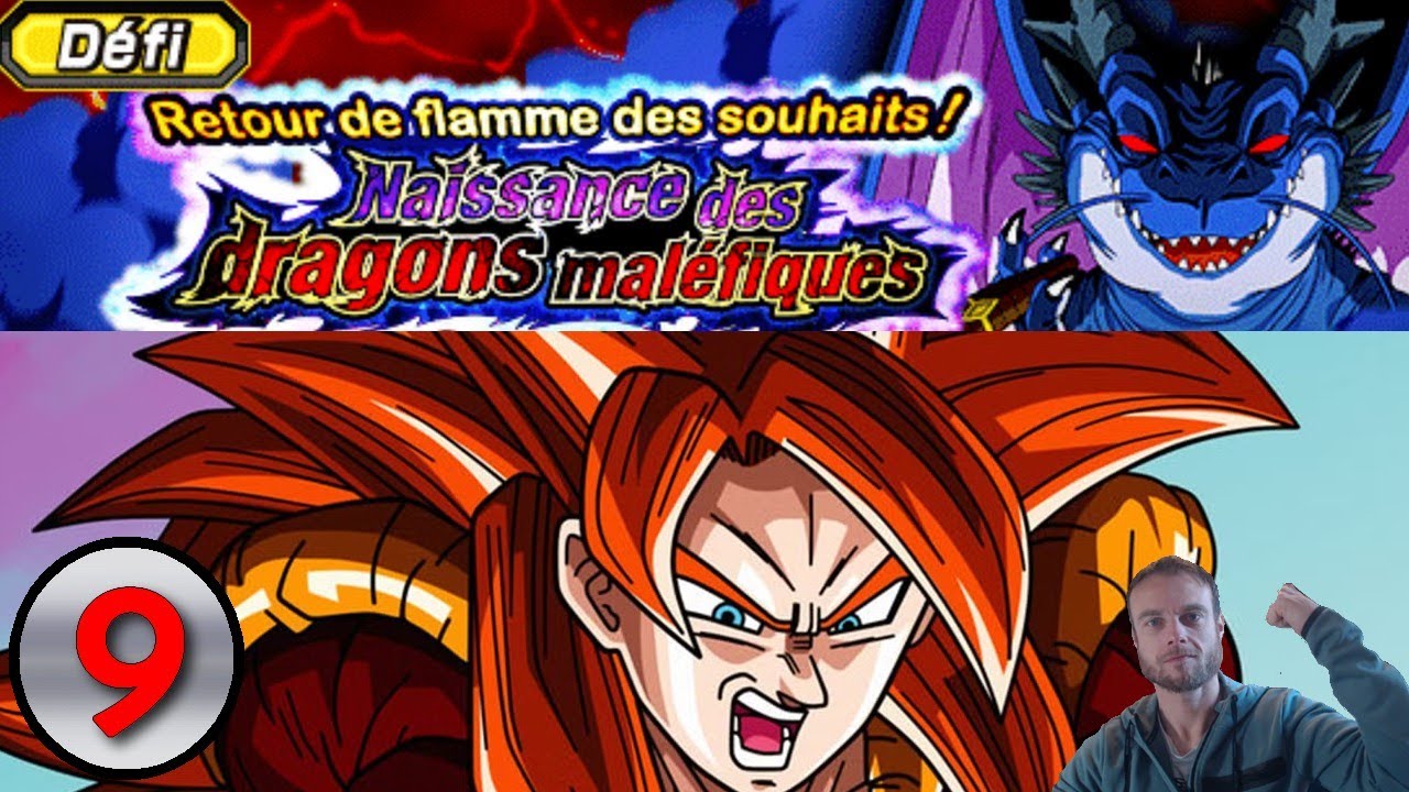 EVENT DEFI NIVEAU 9 : TOUTES LES MISSIONS EN 1 VS DRAGONS MALEFIQUES : DRAGON BALL Z DOKKAN BATTLE