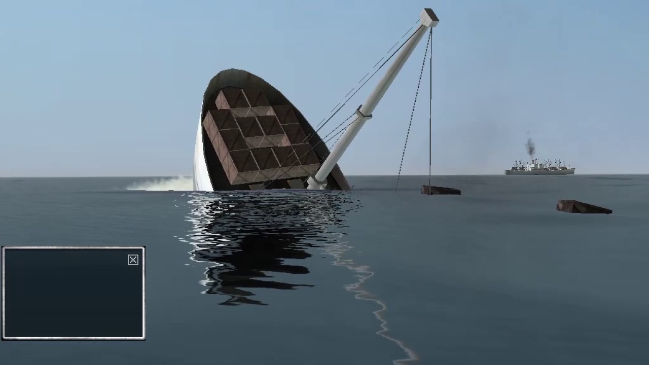 GWX SH3 Sinking some ships