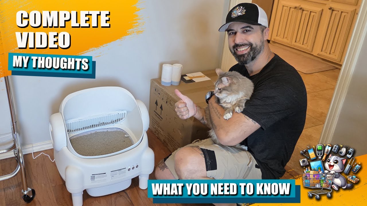 Paruunty Self Cleaning Litter Box Review — App-Controlled & Safe
