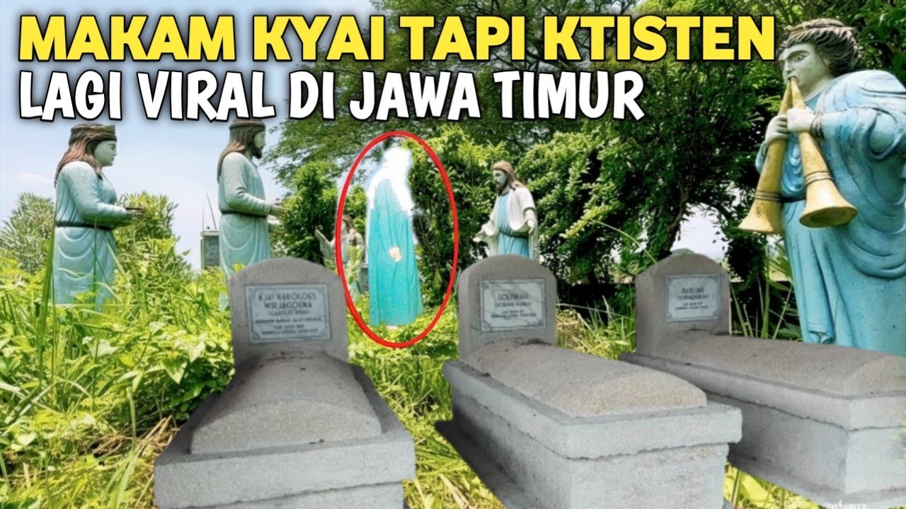 Merinding !! Makam Kyai Tapi Kristen Lagi Viral Di Jombang