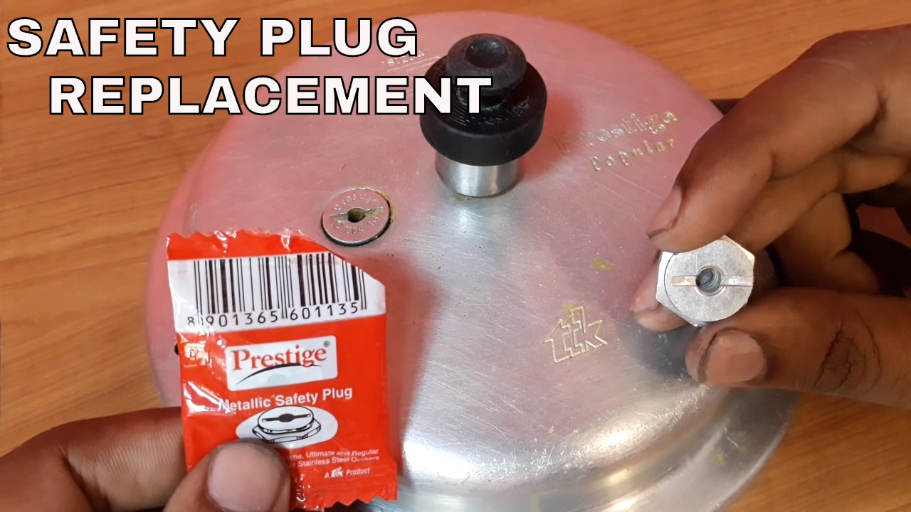 How to replace a pressure cooker Safety valve?