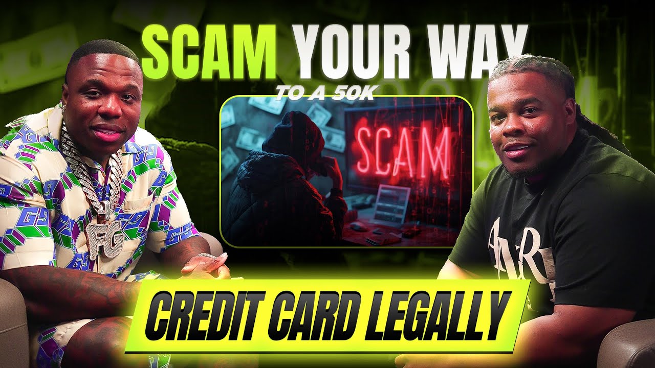 SCAM YOUR WAY TO A 50K CREDIT CARD … LEGALLY 💯‼️