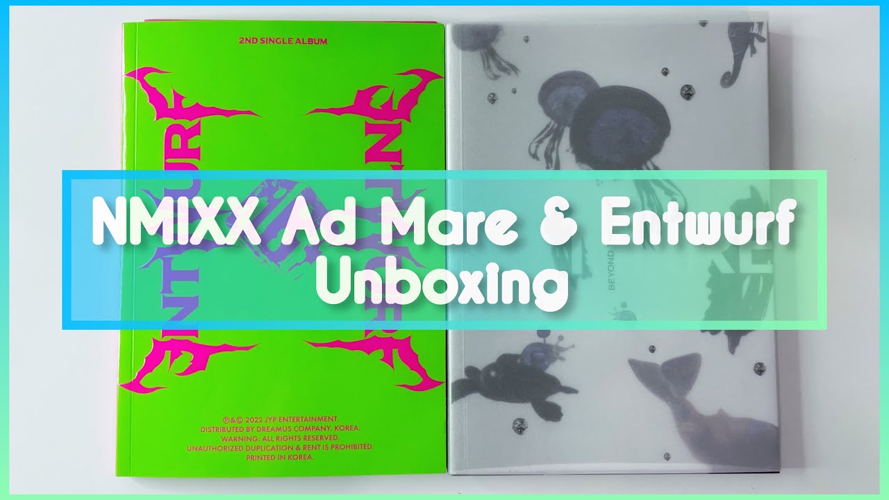 ★ Распаковка альбомов NMIXX ★ Ad Mare, Entwurf ★