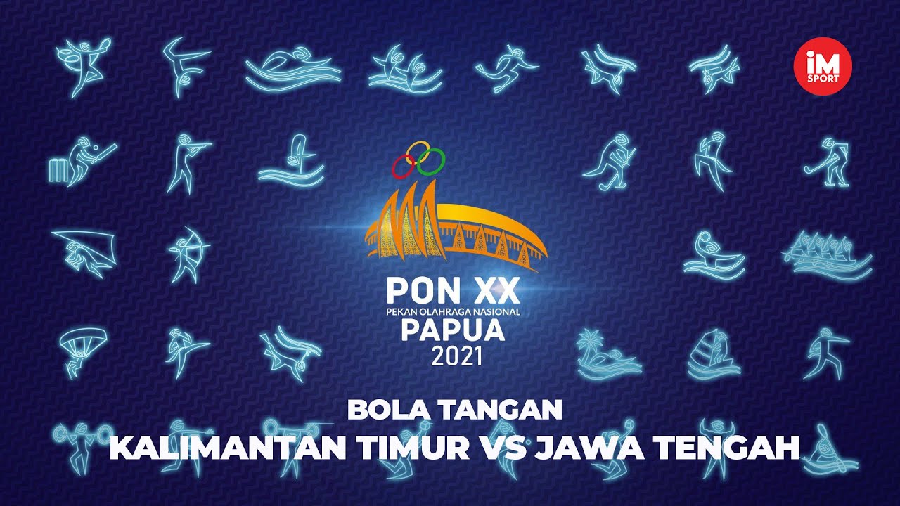 Bola Tangan Putra Kalimantan Timur vs Jawa Tengah PON XX Papua 2021 (Babak Penyisihan)