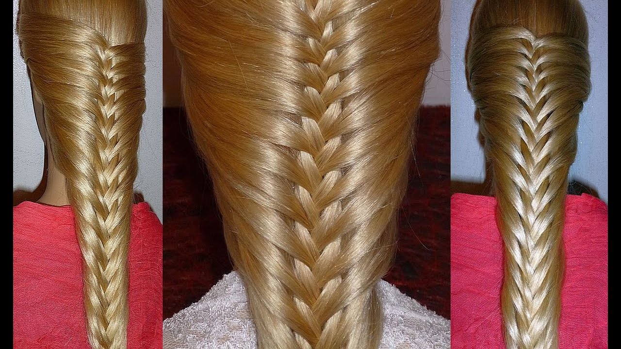 Französischen Zopf flechten.Zopffrisur/Flechtfrisur für mittel/lange Haare.Braid Hairstyle.Peinados