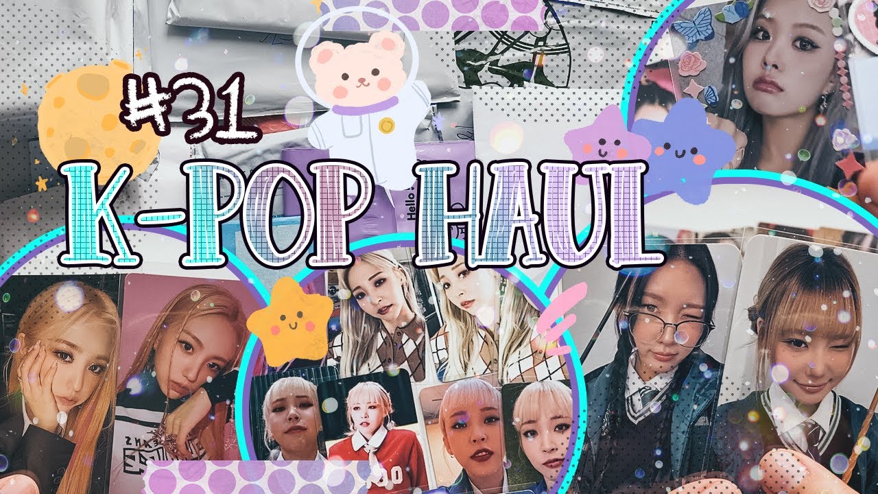 ~ K-pop распаковки #31 | Mamamoo, Purple Kiss, Everglow, Fifty Fifty и другие ~