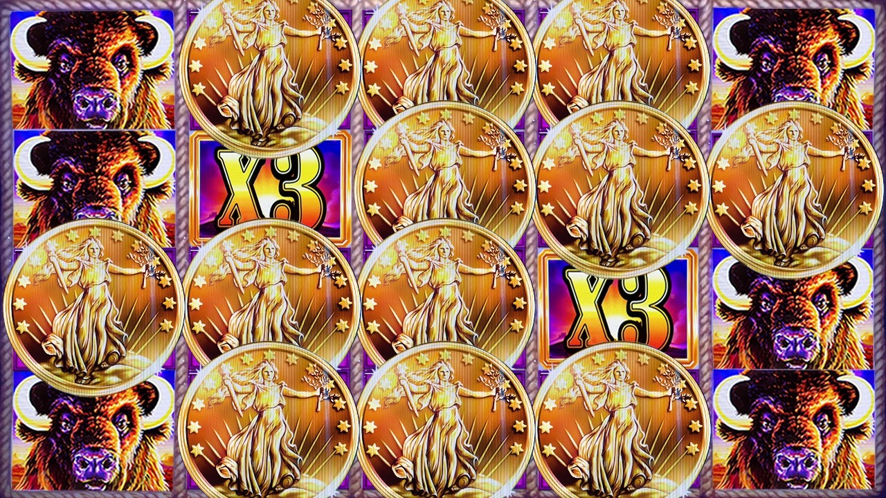 NON-STOP 3 COIN TRIGGERS 😲 OVER 600 FREE GAMES ➤ BUFFALO GOLD