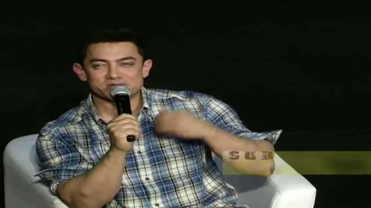 Aamir Khan Talks about Pk Poster and movie