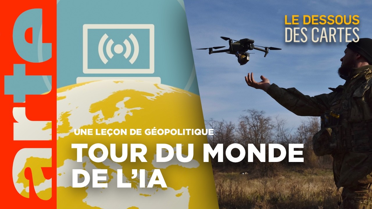 Quelles sont les puissances de l'IA ? | Une leçon de géopolitique | ARTE
