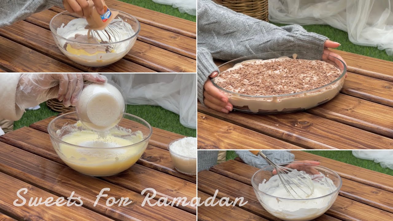 حلا سهل وبسيط لرمضان🌙🤍.