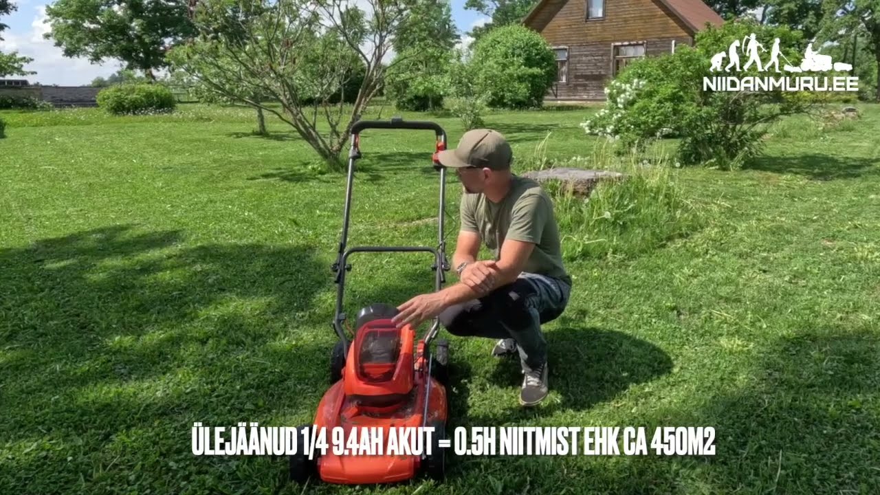 Testime Husqvarna akumuruniidukit LB 144i + BLi300 (2)