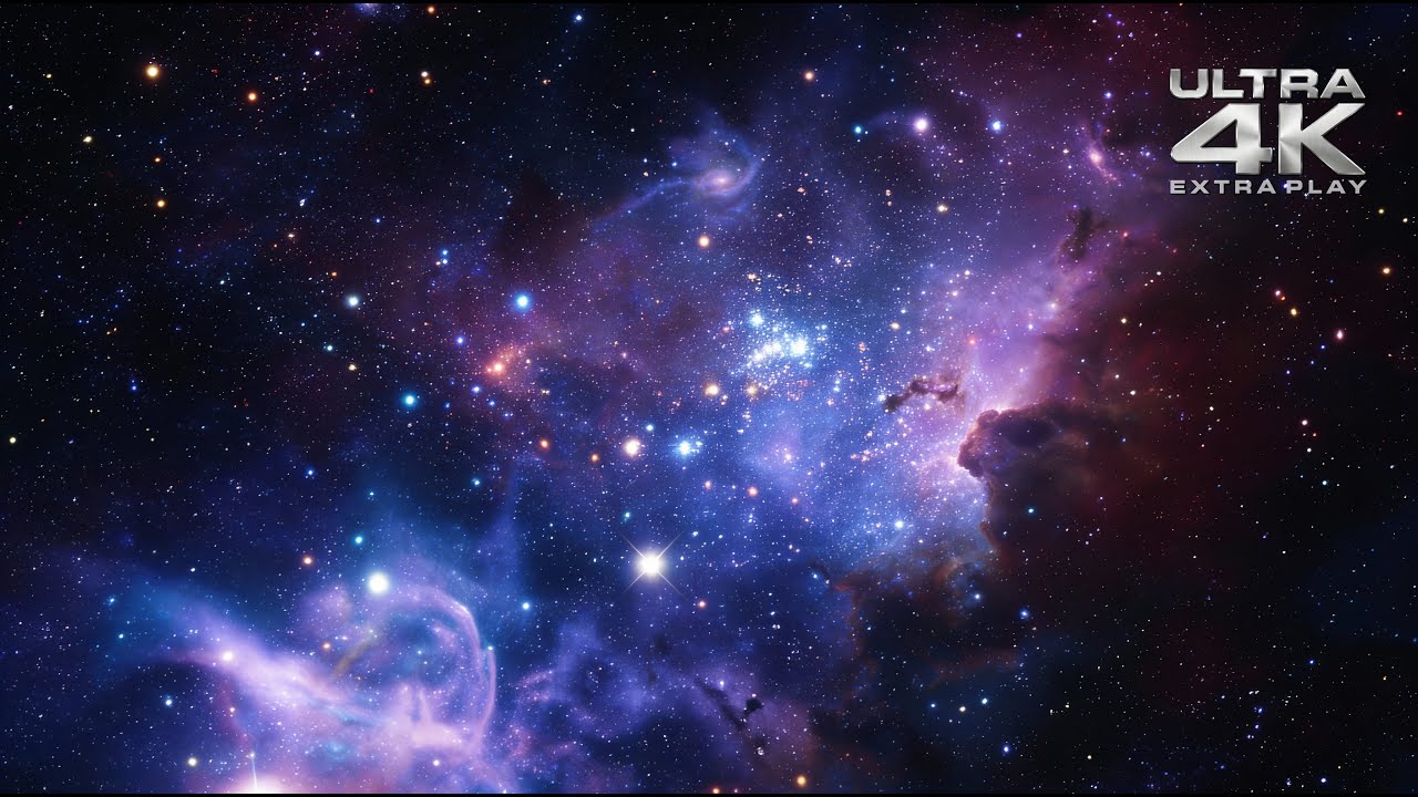 4K Cosmic Ambient *Extra Play* for Relaxation, Meditation, and Sleep | Galaxy Stars & Nebula