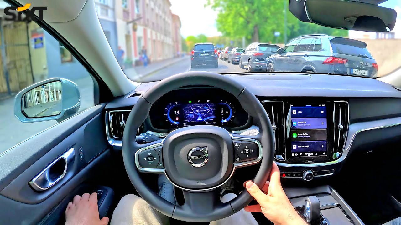 NEW 2024 Volvo V60 B4 | POV Test Drive - part 2
