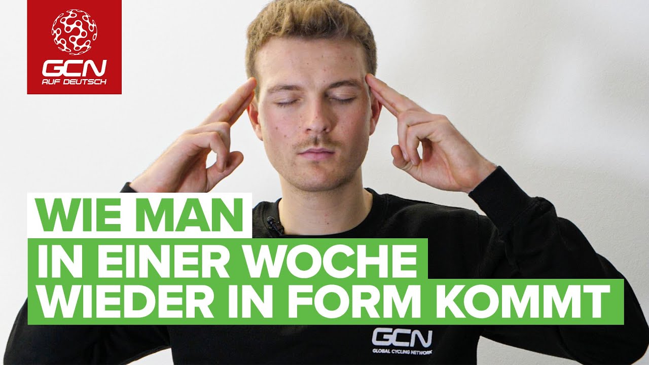 Wie man in einer Woche wieder in Form kommt