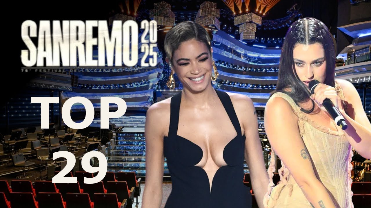 Sanremo 2025 Night 1 Ranking | TOP 29 (Muted due to Copyright)