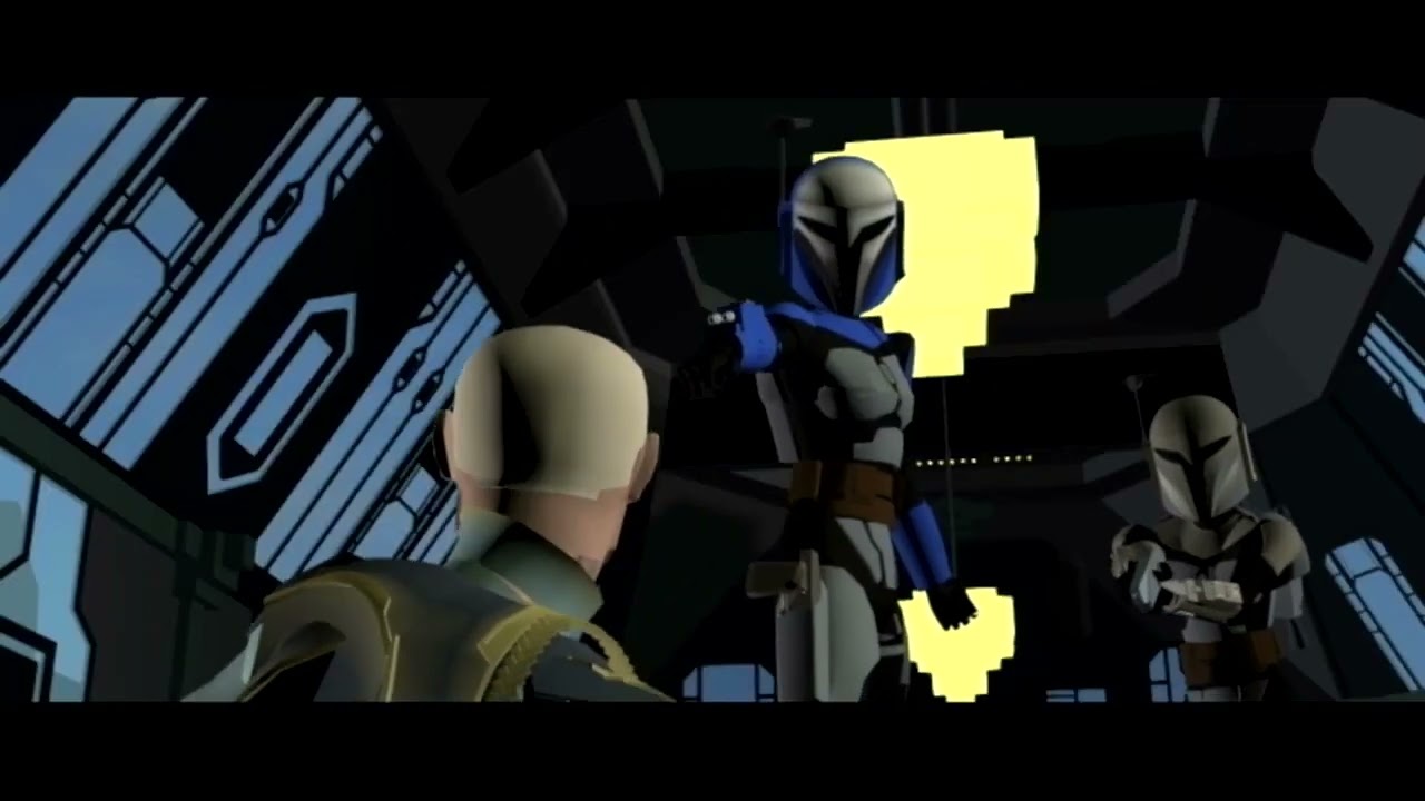 Star Wars The Clone Wars Final Season BTS 3D Storyboard Reel | Bo Katan vs Almec