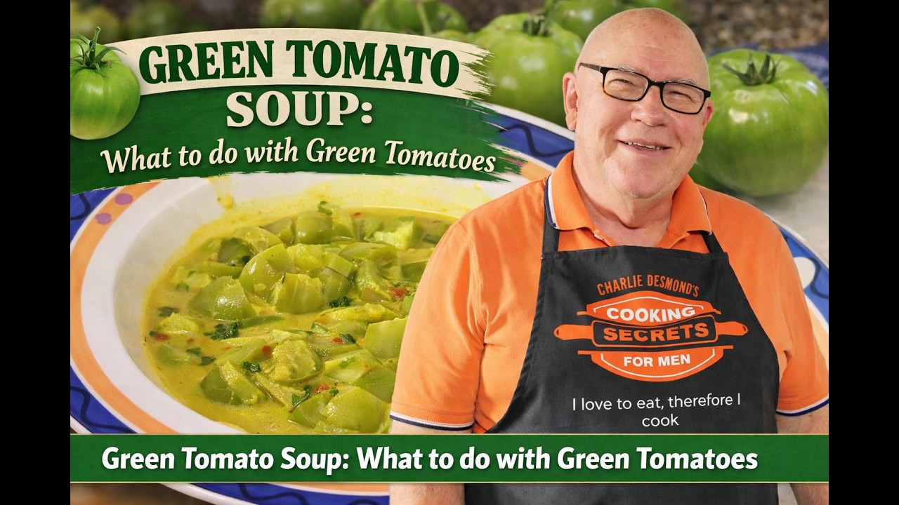 Green Tomato Soup Recipes - What to do with Green Tomatoes at the end of season