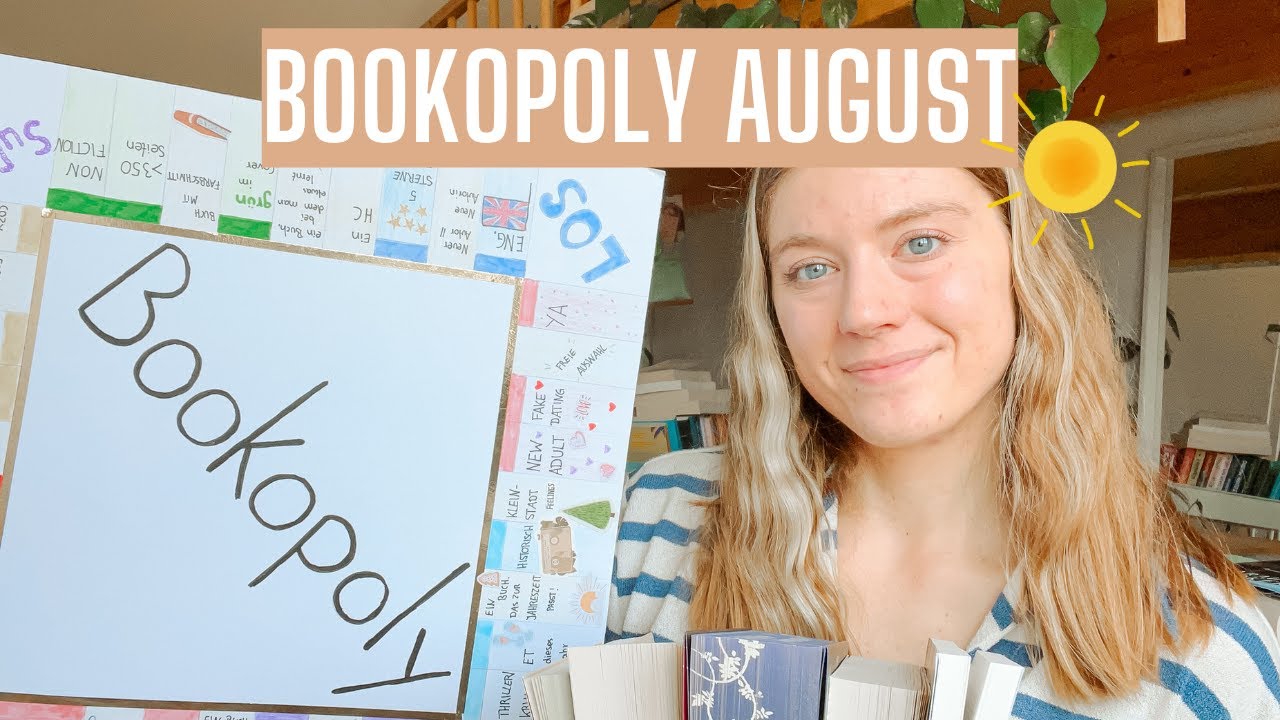 Bookopoly August ☀️ | Welche B&uuml;cher werden im August gelesen? | Bookaholicgroup